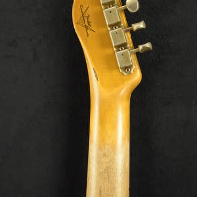 Fender Custom Shop '65 Tele Custom Heavy Relic - Faded 3 Color Sunburst image 10