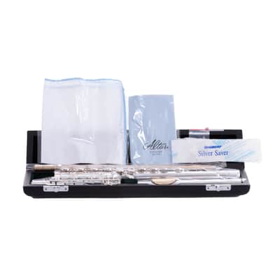 Azumi AZ3SRBO-K Flute - Open Hole, Offset G, B Foot, 24K Gold Plated Crown and Lip Plate image 11