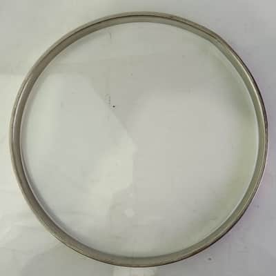 Ludwig&Ludwig 12" Single-Flange Tom Drum NOB Batter Rim/Hoop Brass Nickel Brass image 4
