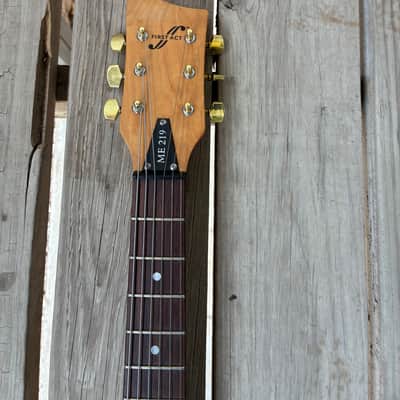 First Act ME 219 short scale electric Guitar upgraded - Neon green image 2