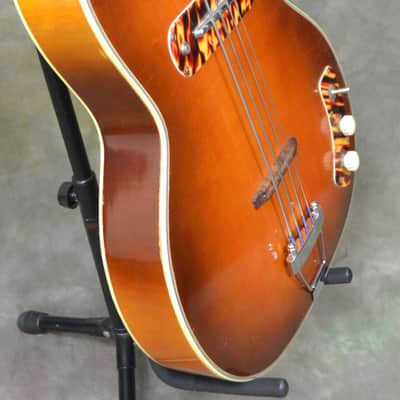 Vintage Kay K162 Howlin' Wolf Bass Guitar w/Case image 5