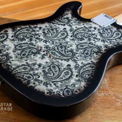 2025 Fender Japan Telecaster Limited Edition Black Paisley - USA-spec wiring - stunning MIJ! image 13