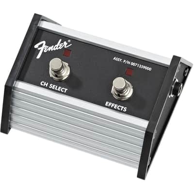 Fender 2-Button Footswitch: Channel Select / Effects On/Off with 1/4" Jack image 1
