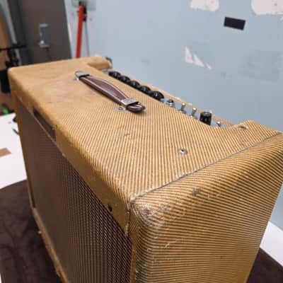 Fender 1957 Super Amp Narrow Panel 5E4 (624) USED *VINTAGE* image 11