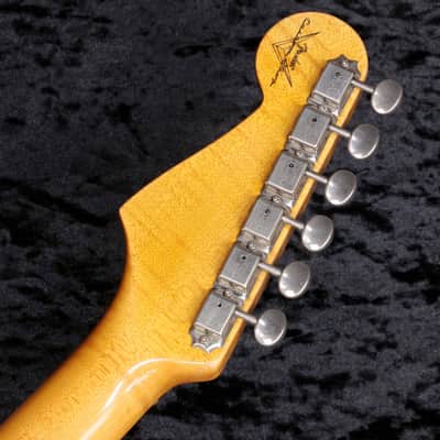 FENDER CUSTOM SHOP 1965 Stratocaster Journeyman Relic Aged Burgundy Mist Metallic [CZ541004] (09/11) image 10