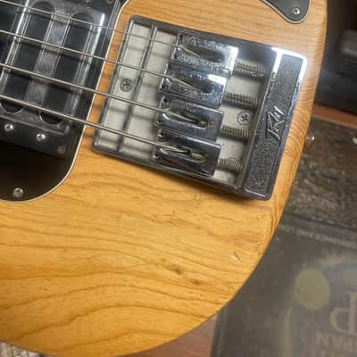 1978 Peavey T-40 Natural with Hard Case image 9