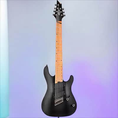 Cort KX307MSOP KX Series Multi-Scale 7 String Electric Guitar Open Pore Black image 2