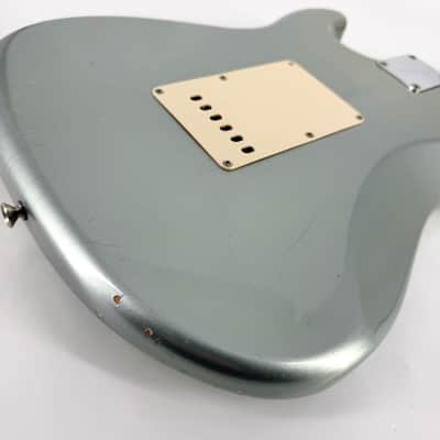 2005 Fender Custom Shop Ltd Edition ’66 Stratocaster – Closet Classic – Firemist Silver Metallic image 16