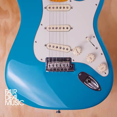 Fender American Professional II Stratocaster in Miami Blue, with Hard Case, USED image 1