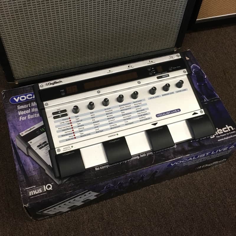 Digiech Vocalist Live 4 VL4 vocal Harmonizer And Effects image 1