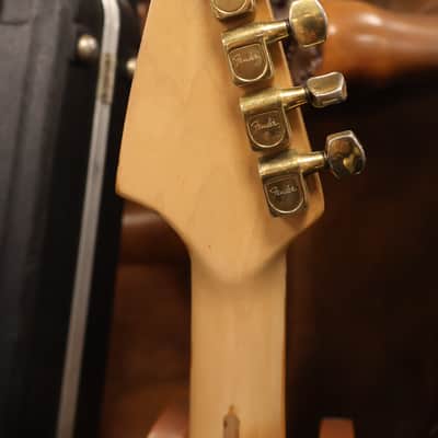 Fender 1980 The Strat Olympic White Gold Hardware OHSC image 7