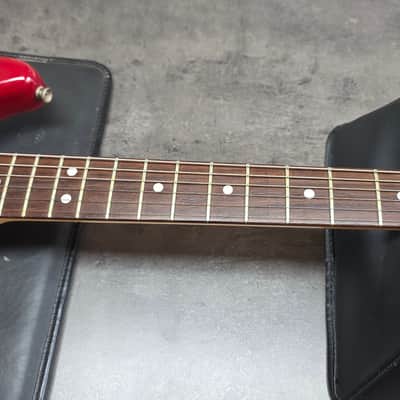 1981 Fender LEAD I Ash Body Light Relic Wine Red Transparent American Vintage 80s Custom Seymour Duncan JB Humbucker Single HS Hardtail USA '54 1954 Stratocaster headstock II Deluxe Case image 13