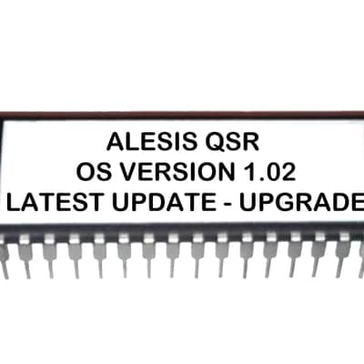Alesis QSR firmware OS Update Upgrade V 1.02 eprom with latest OS Rom