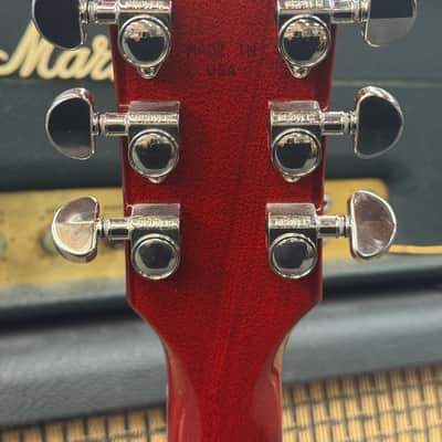 Gibson Les Paul Classic 2022 Bare Knuckle Cold Sweat Pickups - Translucent Cherry image 10