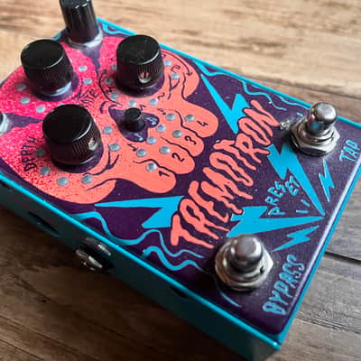 Stone Deaf FX Tremotron Analog Tremolo 2010s - Blue/Orange image 1