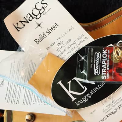 Knaggs Kenai-T3 Double Purf Wickedburst 2016 image 4