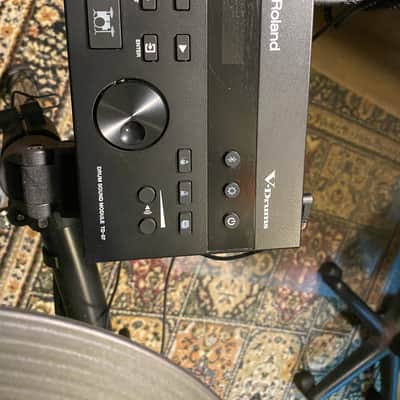 Roland TD-07KVX V-Drum Kit with Mesh Pads 2021 - Black image 11