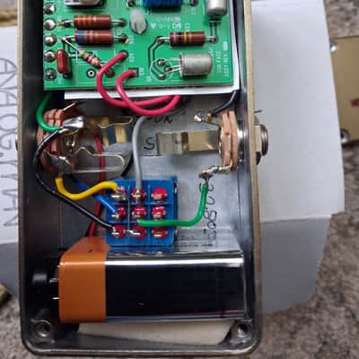 Analogman TI UK Fuzz pedal 2000's - Gold image 10