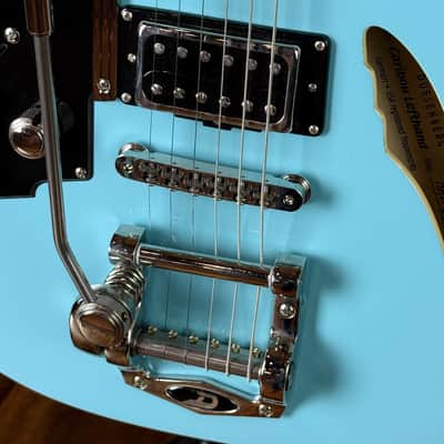 Duesenberg Caribou LEFTHAND Narvik Blue - incl. Gigbag - NEW image 8