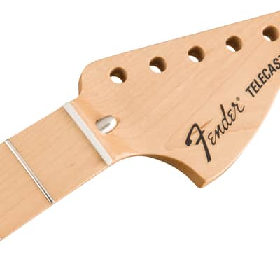 Fender Classic Series '72 Telecaster Deluxe Neck 21 Vintage-Style Frets Maple FB 3-Bolt Mount image 3