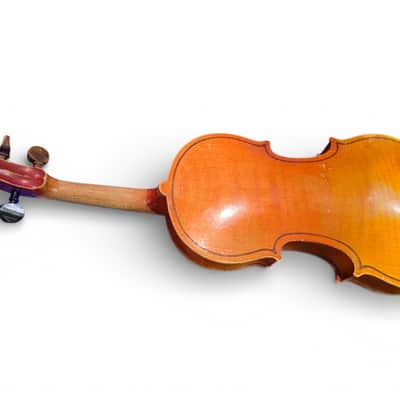 Vintage 1975 Soviet Student Violin 1/8 Moscow Cold War Era with 3 Old Bows & Original Cloth Bag imagen 6