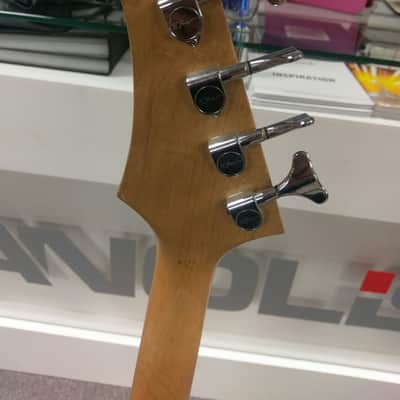 B.C. Rich Bronze Warlock Electric Bass Black image 4