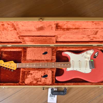 Fender Mexico '60s Stratocaster Lacquer Fiesta Red image 14