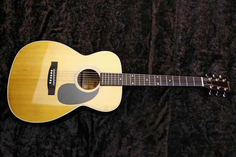 Vintage 1975 made MORRIS F-15 Acoustic Guitar IIDA factory Made in