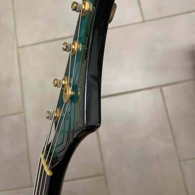 Aria Pro II  RSB Deluxe II Bass 1983 - Blue Burst MIJ Matsumoku John Taylor Cliff Burton image 24