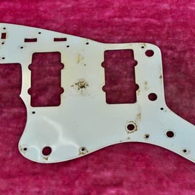 Vintage 1960's Fender Jazzmaster PRE-CBS Pickguard and Shield Celluloid "Tortoise" Guard JM image 14
