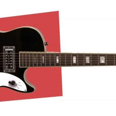 Silvertone Single Cut Bolt-on Duncan Pickups - Black Gold Flake (1423BGF) image 6