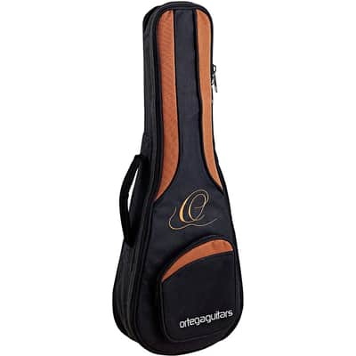 Ortega Saloon Series RUSL-HSB Archtop Concert Acoustic-Electric Ukulele Regular Violin Sunburst image 3