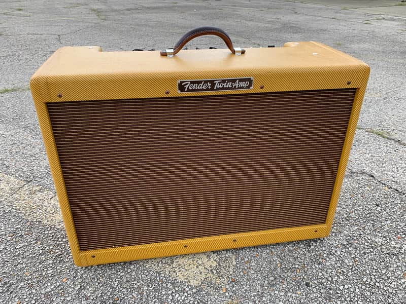 1958 Fender High Power Tweed Twin 5F8-A image 1