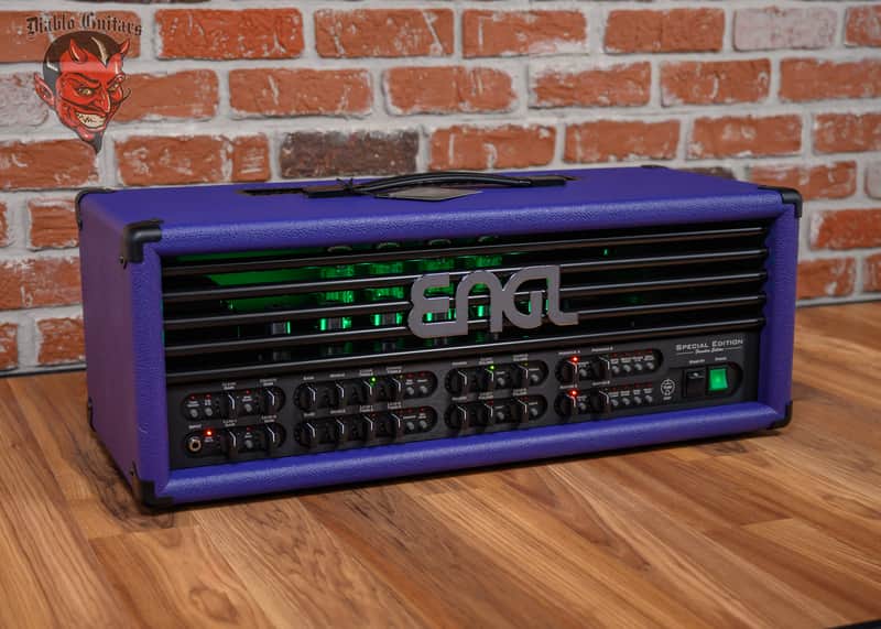 Engl Custom Shop Special Edition Founders Edition E670FE 5-Channel 100-watt all Tube Head with 6L6 Tubes Purple Bronco image 1