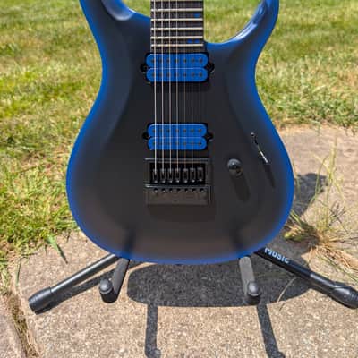 Kiesel 2021 Andy James AJ7E Royal Blue 7-String Electric Guitar image 3