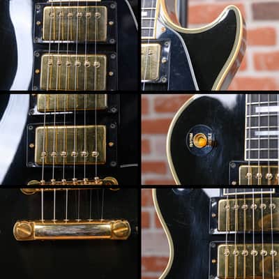 Gibson Les Paul Custom Three Pickup 35th Anniversary Ebony 1989 w/OHSC image 17