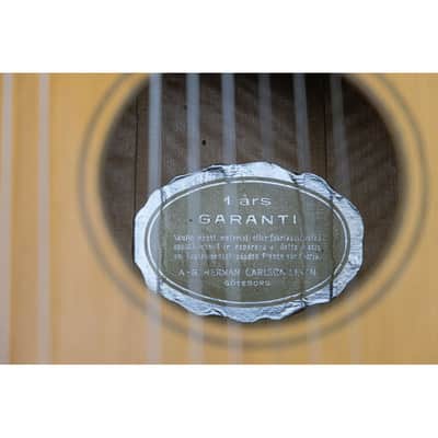 1943 Levin Model 102 12-string Bass Lute natural image 14