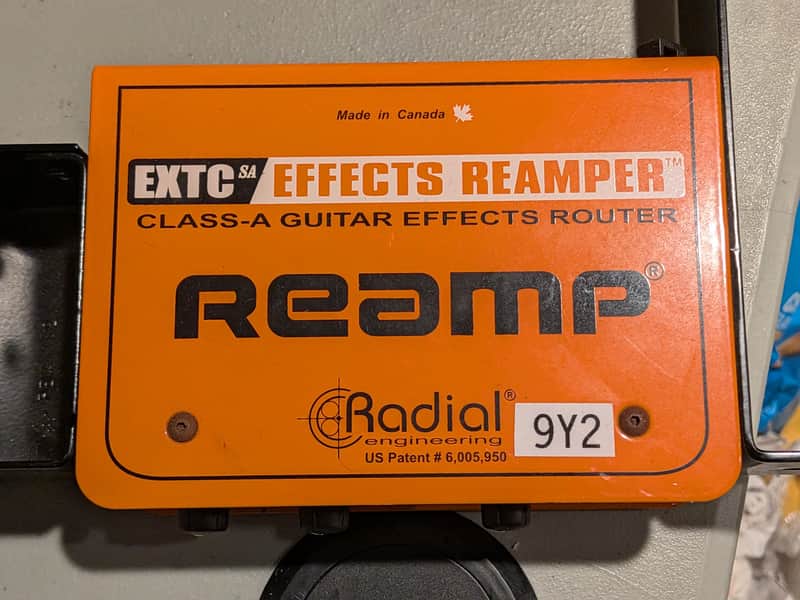 Radial EXTC-SA Reamp 2010s - Orange image 1