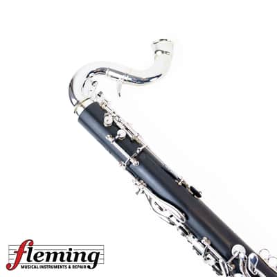 Backun Q Series Professional Bass Clarinet to Low C - Grenadilla / Silver Plate Bild 14