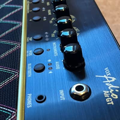 Vox Adio Air GT 50-Watt 2x3" Bluetooth Digital Modeling Guitar Practice Amp 2017 - Present - Black image 5