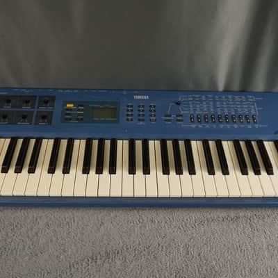 Yamaha CS1x Control Synthesizer Blue w/ Power Supply image 1