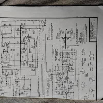 Sherwood S8900 receiver for parts or repair - 1970's image 8