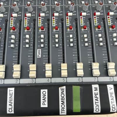 Allen & Heath GL2200-32 4-Group 32-Channel Mixing Console 2000s - Gray image 7