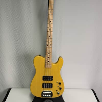 G&L ASAT Bass Butterscotch Blonde with Dual MFD bass humbuckers image 1