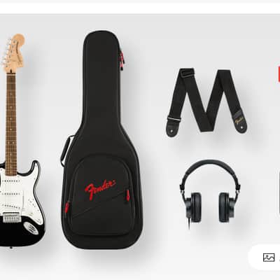 Fender Squire Affinity Series® Stratocaster® Mustang™ Micro Pack image 4