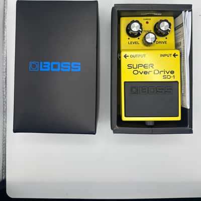 Boss SD-1 Super OverDrive (Silver Label) 1997 - Present - Yellow image 7