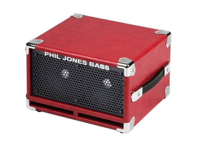 Phil Jones Bass C2 Bass Cabinet 2x5in 200 Watts 8 Ohms Red image 1