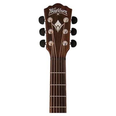 Washburn G25SCE Comfort Deluxe 25 Series Grand Auditorium Cutaway Acoustic Electic Guitar image 10