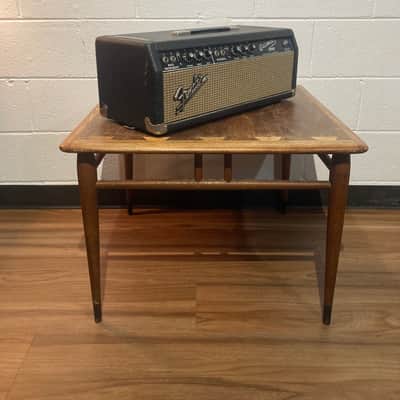 Fender Bassman 2-Channel 50-Watt Guitar Amp Head 1966 - Black Panel image 2