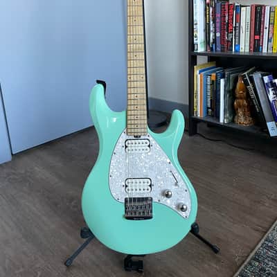 Ernie Ball Music Man Silhouette Special HH (CUSTOM) 2013 Surf Green image 1